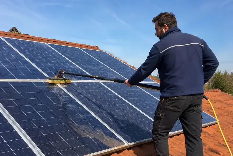 Nettoyage et entretien de panneaux solaires à Beaumont-en-Diois